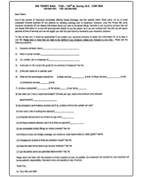 Insurance Information Form